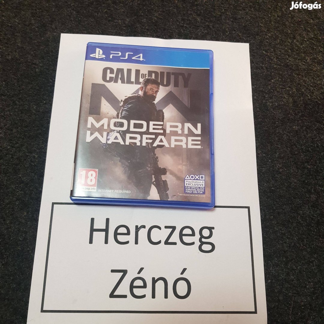 Call of duty modern warfare ps4 játék