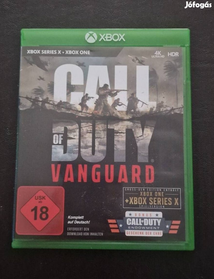 Call of duty vanguard xbox játék