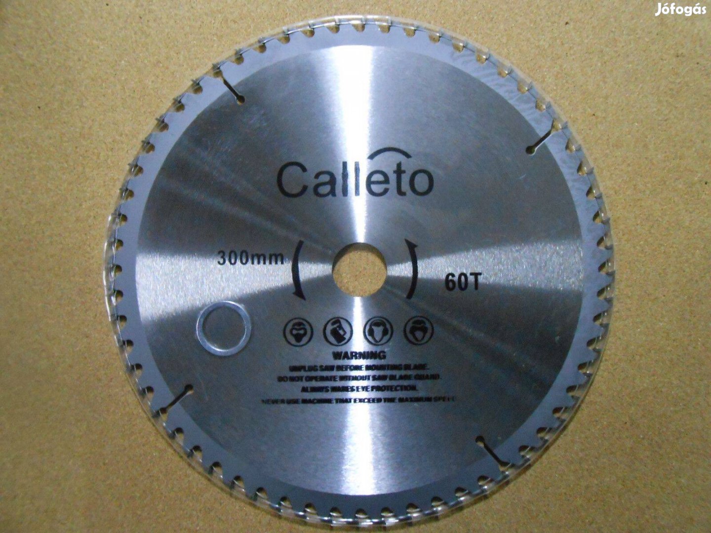 Calleto vídiabetétes fűrésztárcsa vágótárcsa 300mm 60 fog