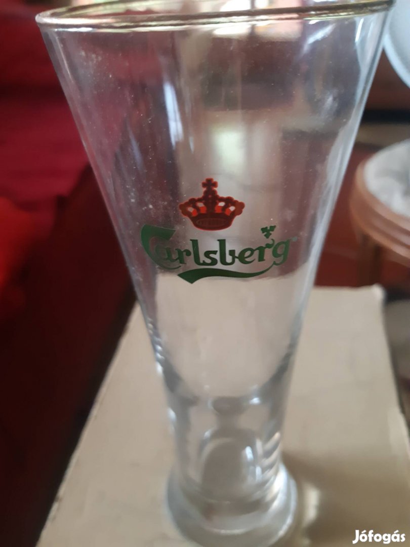 Calsberg új sörös pohár 6db