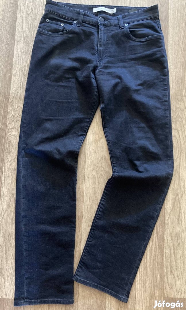 Calvin Klein Jeans W32/L34 eredeti egyszerű fekete ffi farmer 
