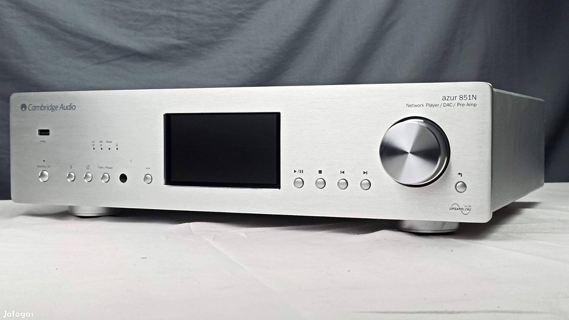 Cambridge Audio Azur 851N Hálózati Lejátszó és Dac, Tidal - ezüst