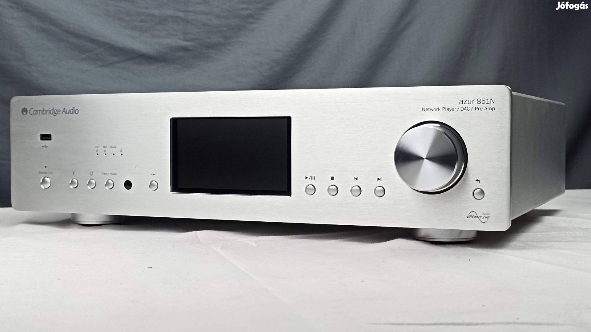 Cambridge Audio Azur 851N Hálózati Lejátszó és Dac, Tidal - ezüst