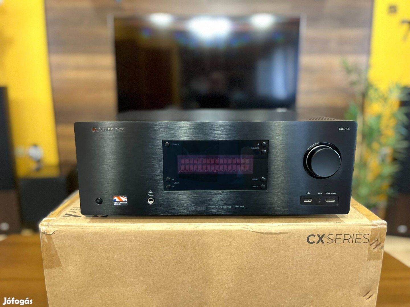 Cambridge Audio CXR120, 7.1, Stream Magic házimozi erősítő