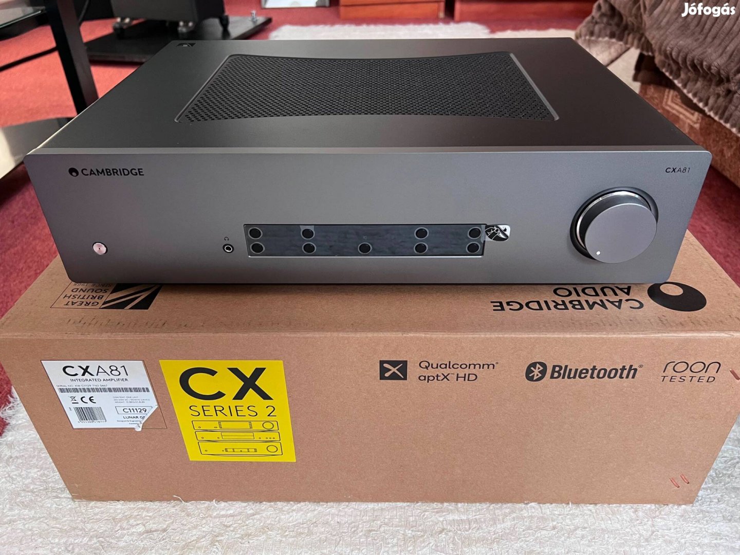 Cambridge Audio Cxa81 Sztereó Integrált Erősítő és DSD DAC