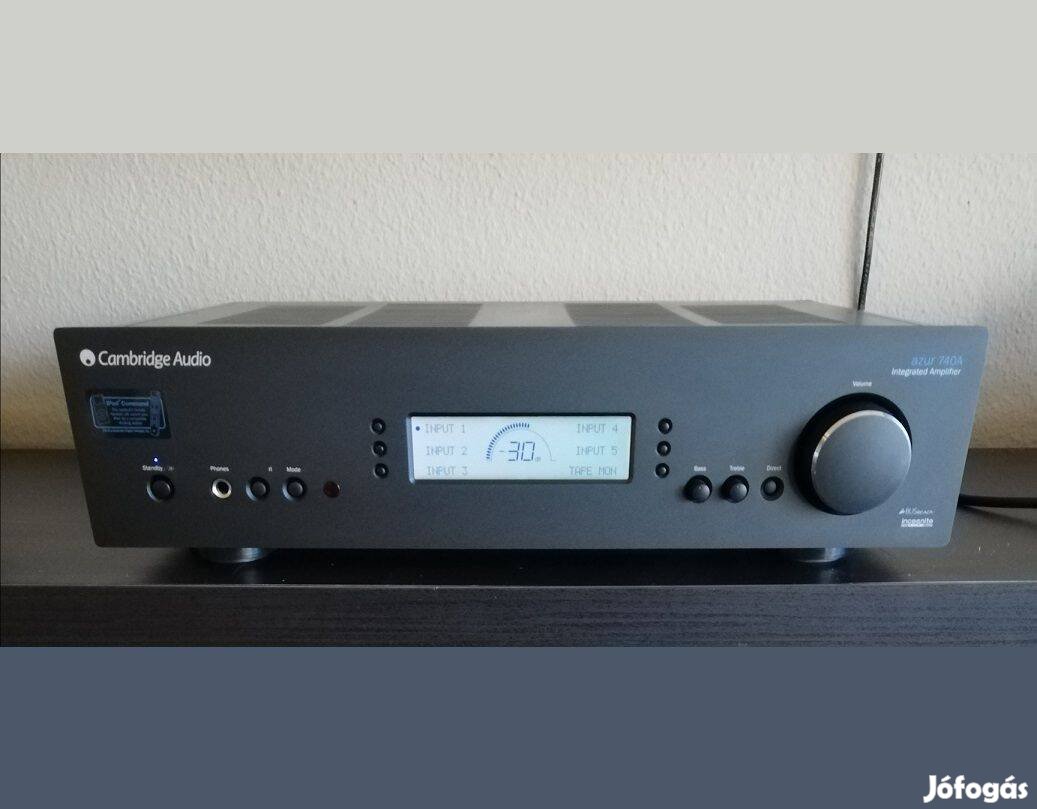 Cambridge Audio azur 740A sztereo erősítő - 2x150 Watt