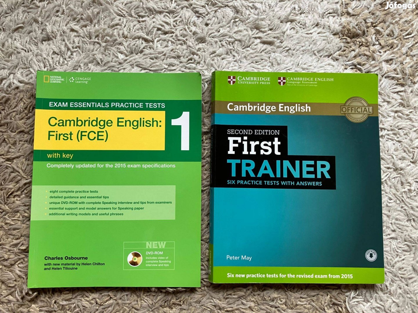 Cambridge english books first FCE 1, angol nyevvizsga felkészítő könyv