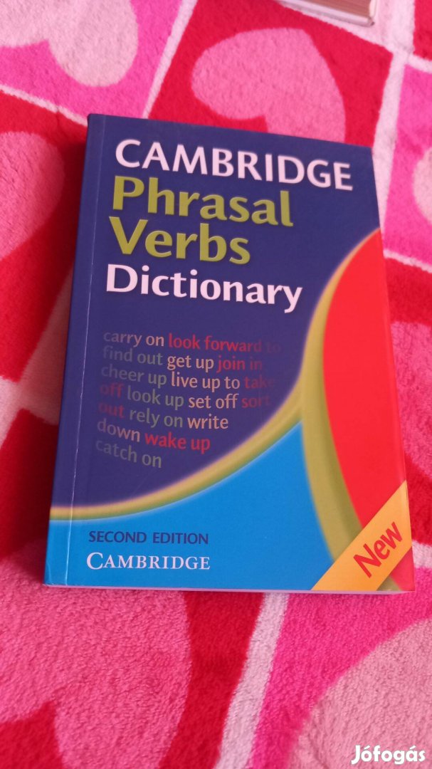 Cambridge phrasal verbs dictionary, szotar