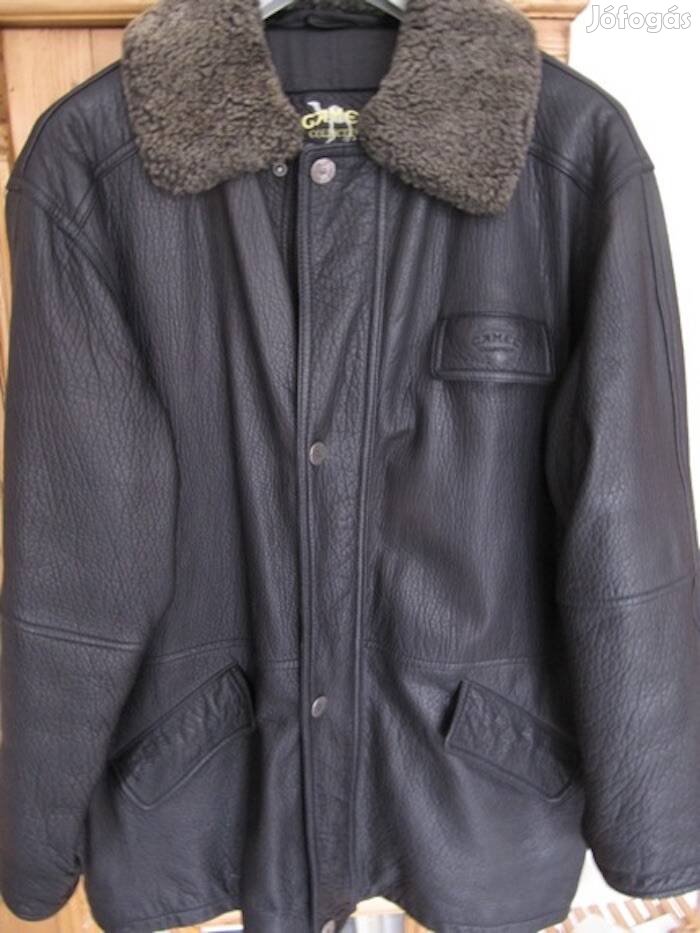 Camel Collection bőrkabát újszerű állapotban eladó