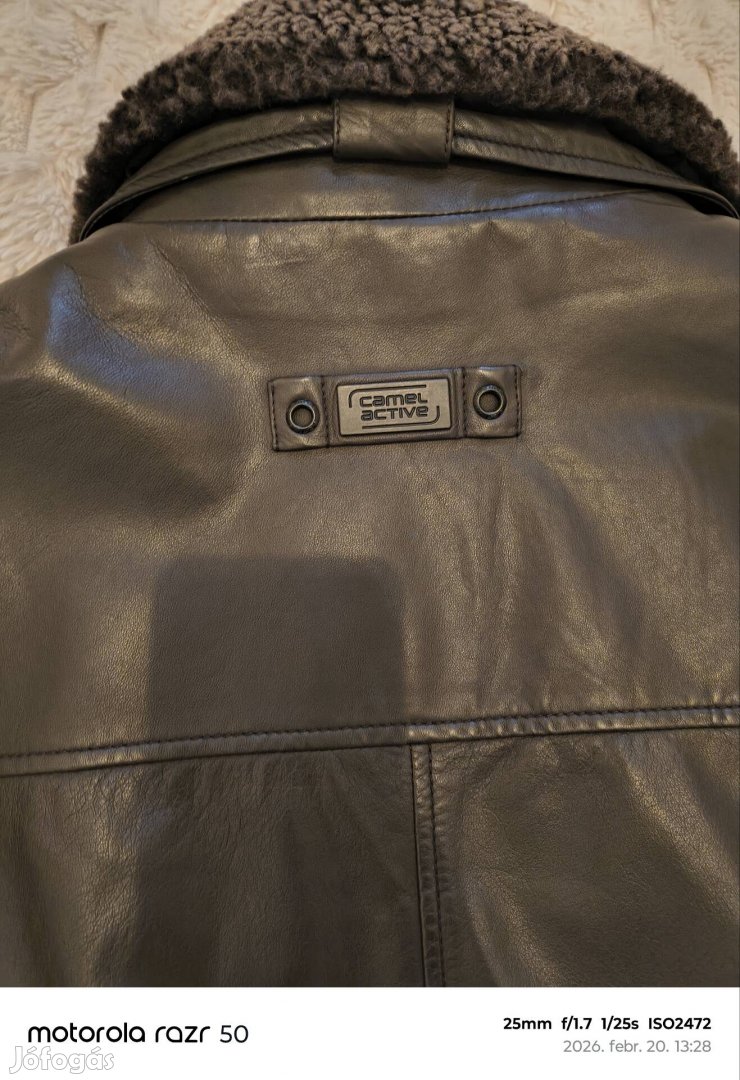 Camel active borjú bőr kabát eladó!
