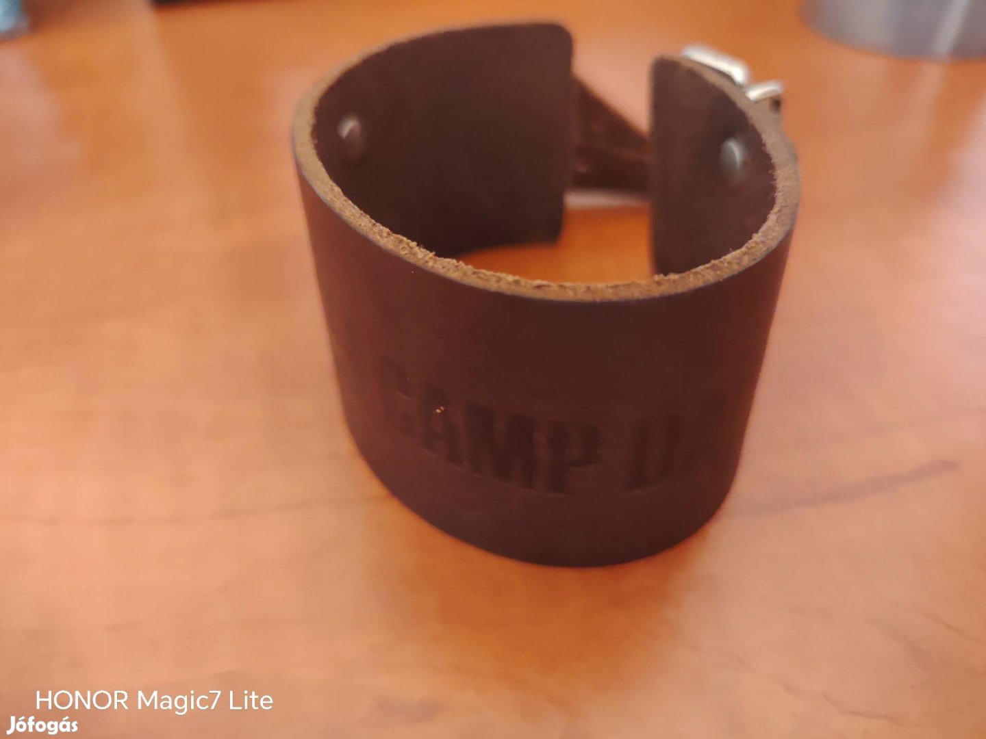 Camp David bőr karkötő új