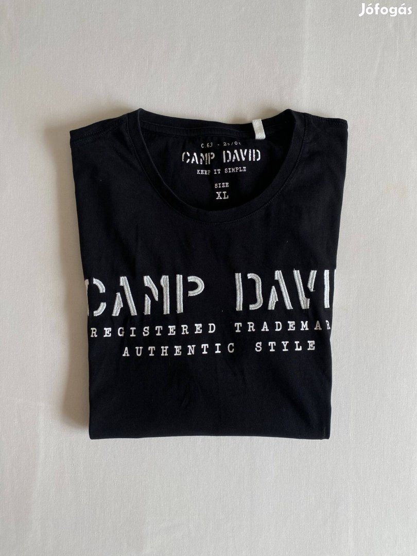 Camp David férfi crewneck póló, XL-es