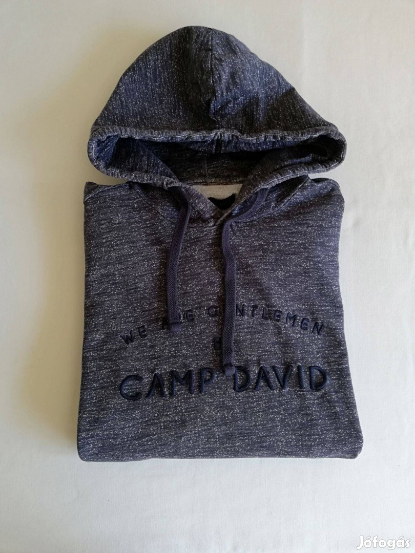 Camp David férfi kapucnis pulóver L-es