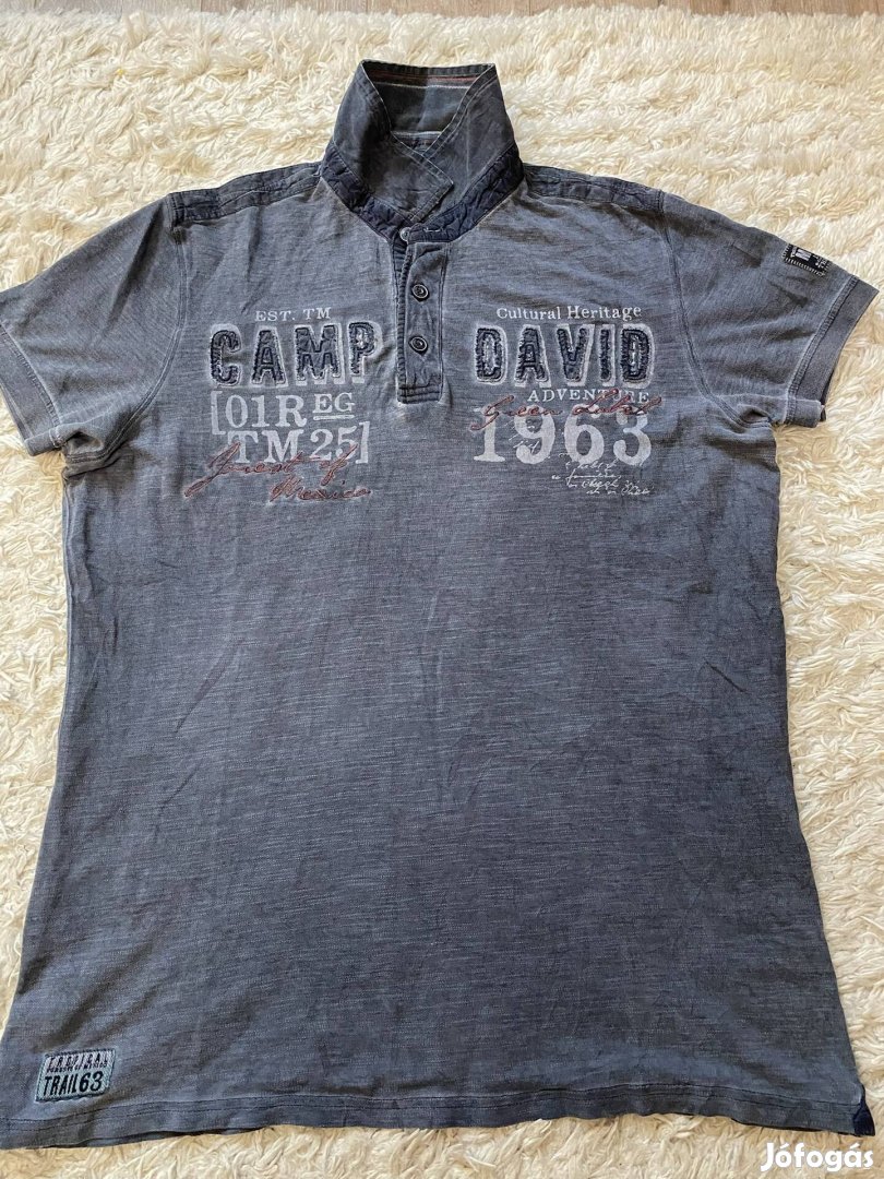 Camp David férfi póló , XL-es