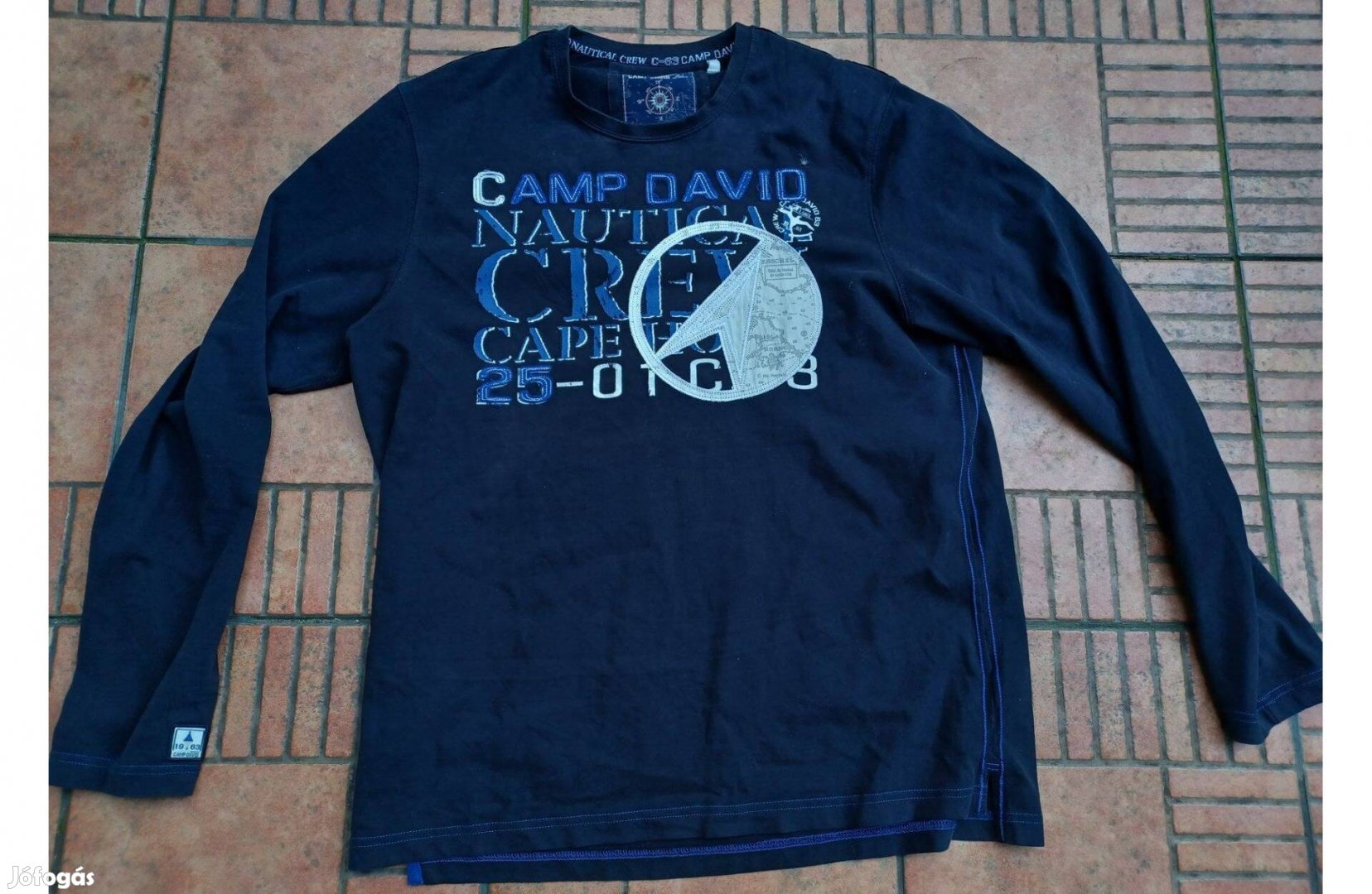 Camp David pulóver XL