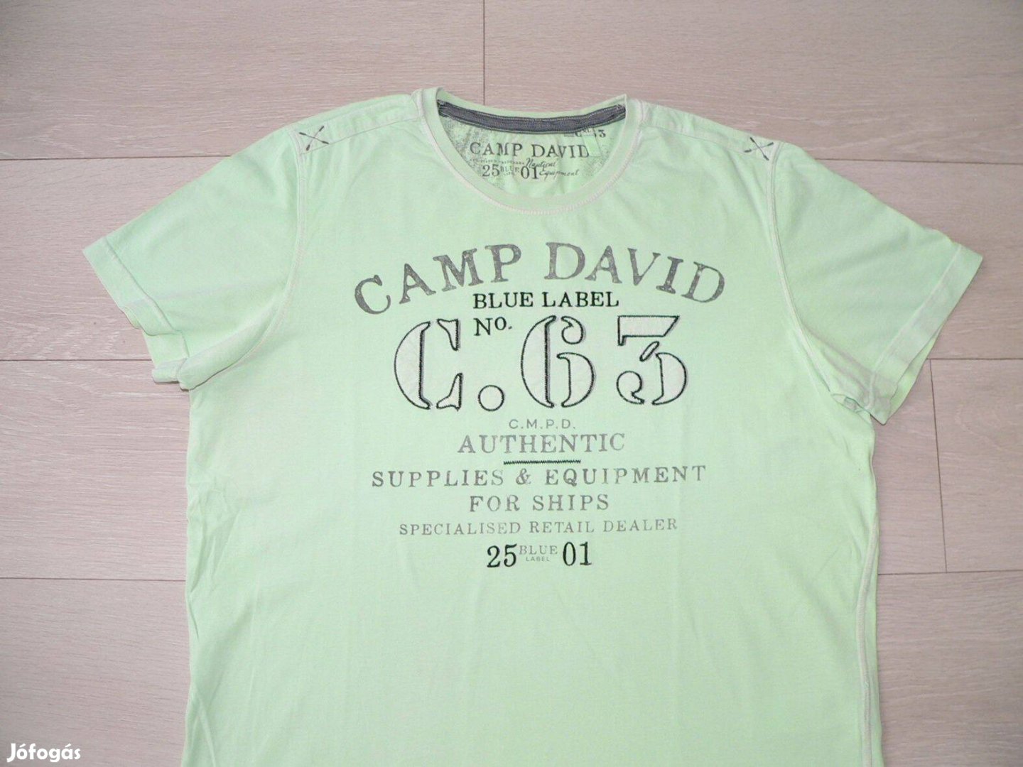 Camp David rövid ujjú póló XL