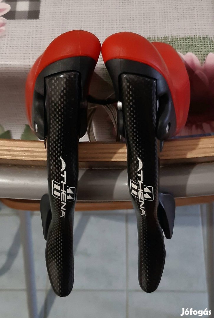 Campagnolo Athena karbon fékváltókar szett. 2x11