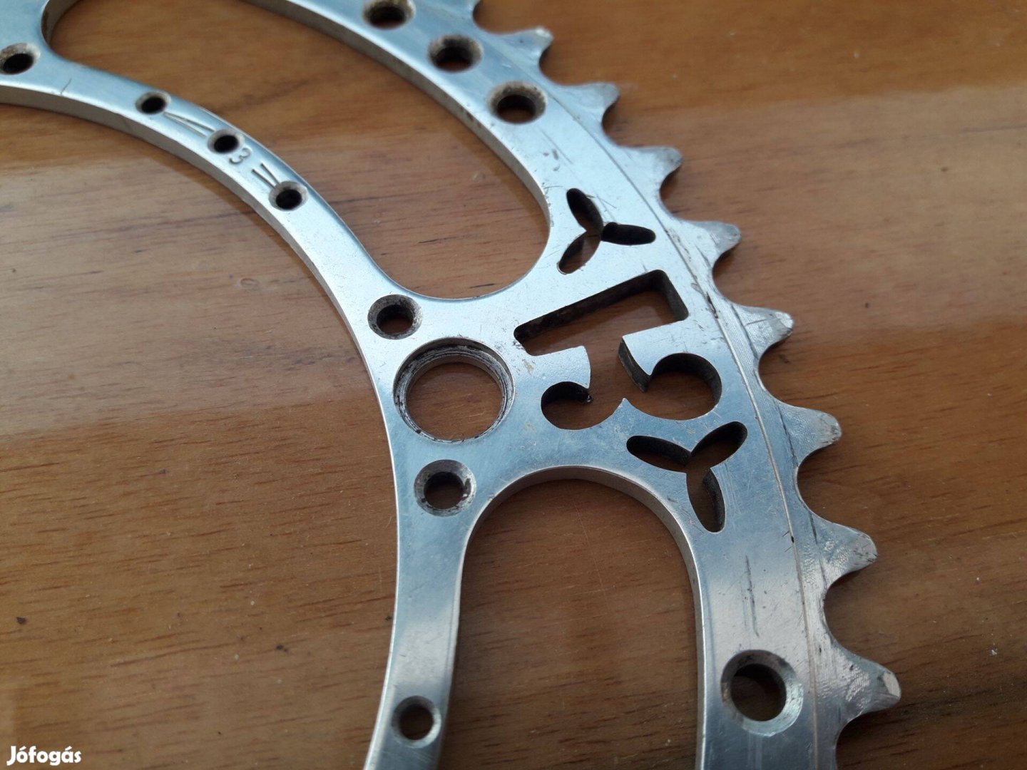 Campagnolo Nuovo Record lánctányér K gravírral, 53t, BCD 144