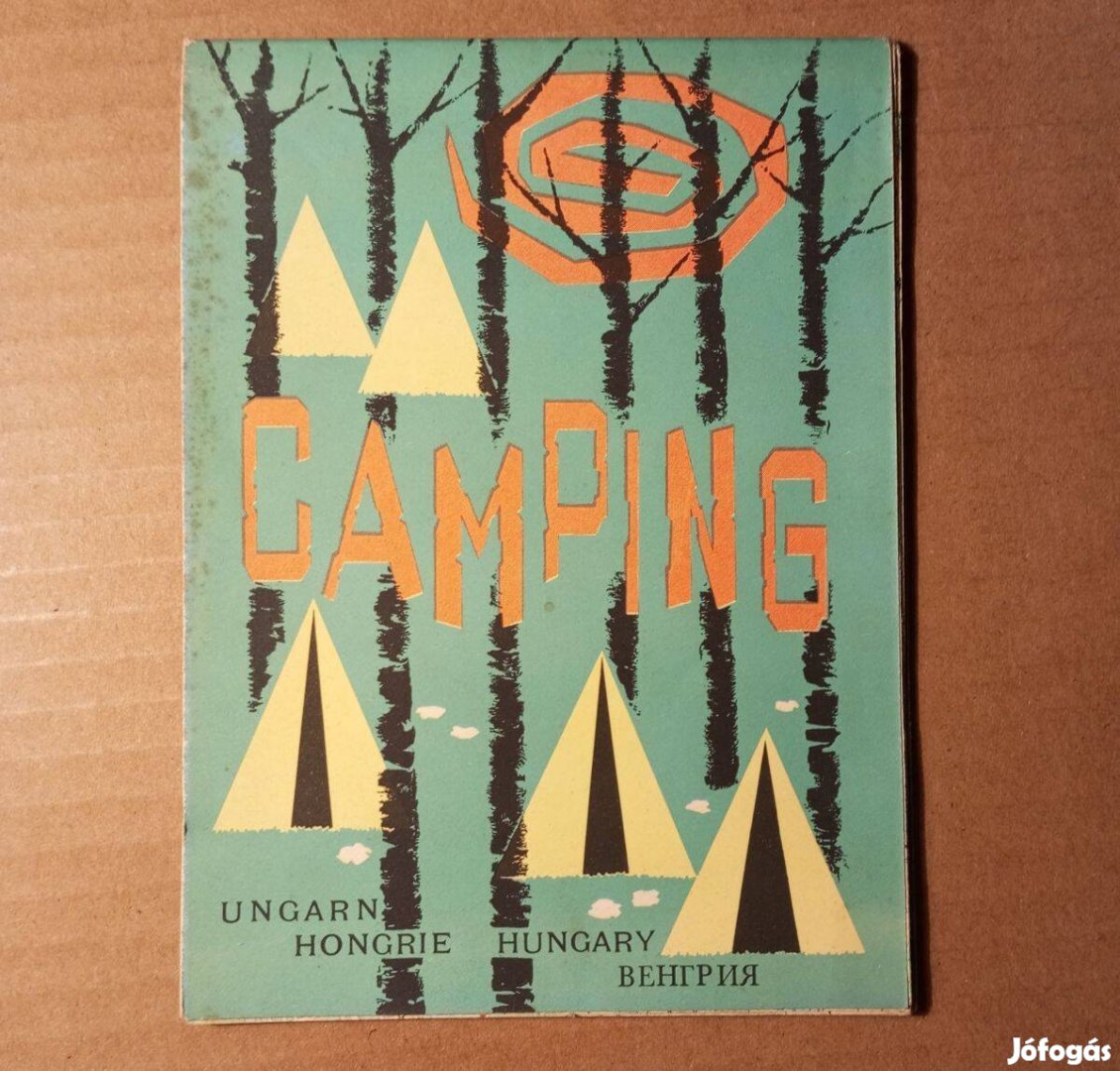 Camping (térkép) 1965 (balaton)