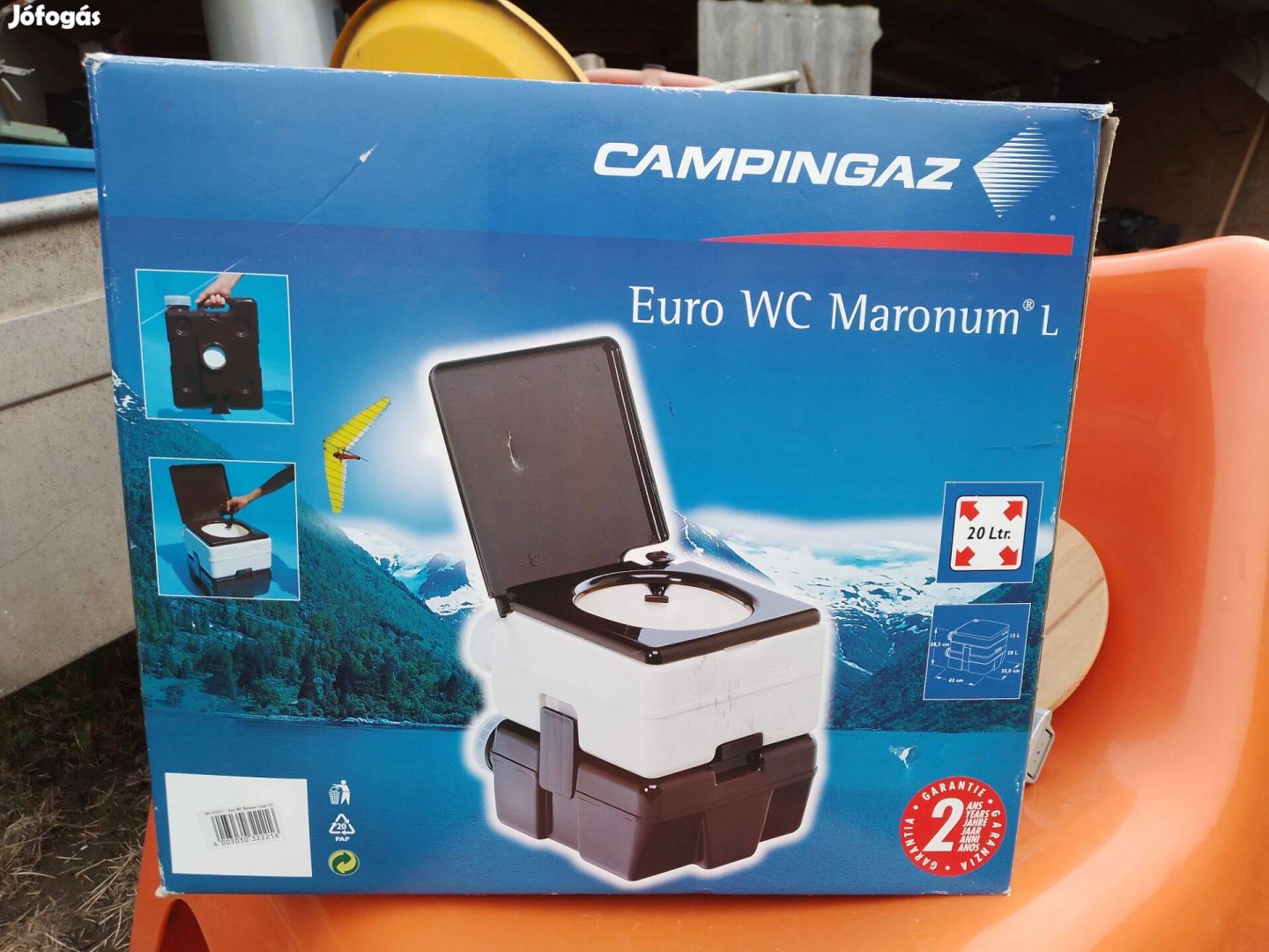 Campingaz hordozható kemping WC