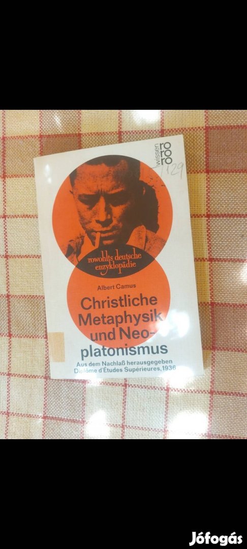 Camus Christliche Metaphysik und Neuplatonismus