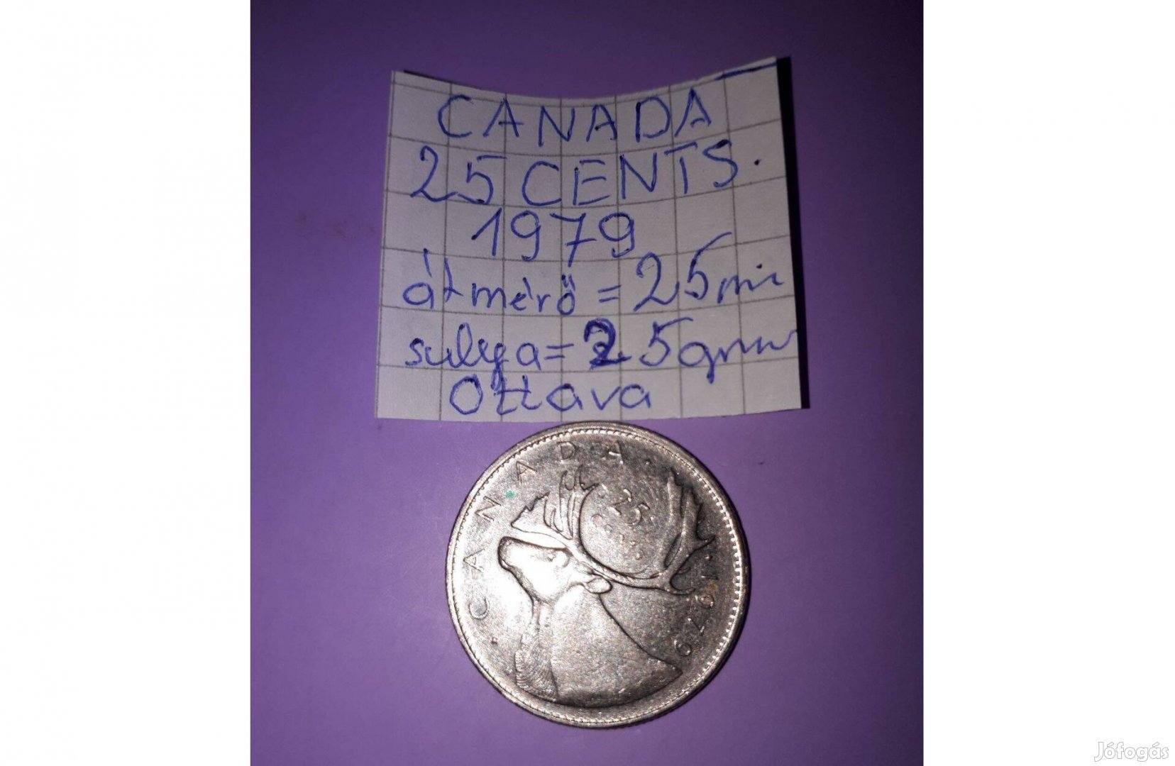 Canada 25 cent1979