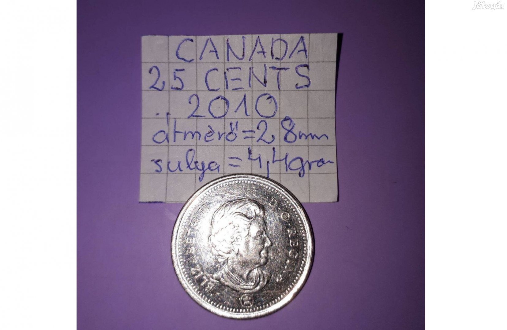 Canada 25 cent