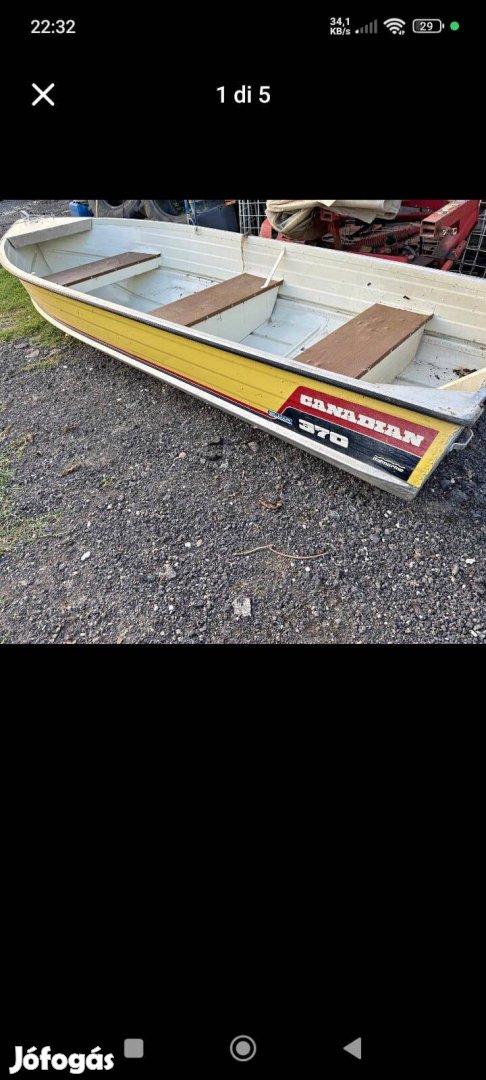 Canadian pergetö csónak