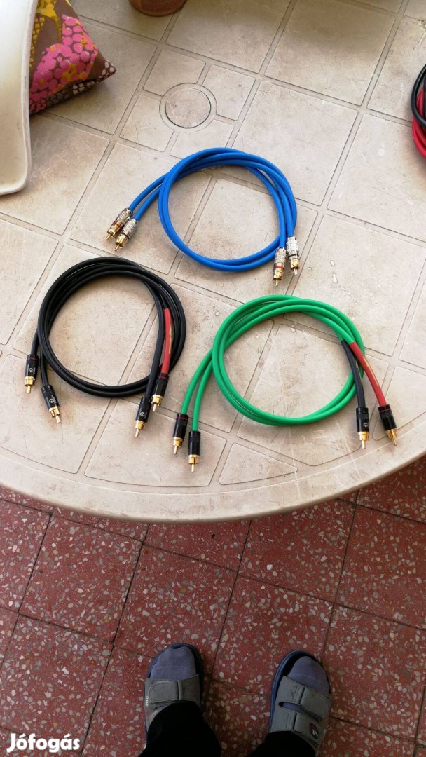 Canare L-4E6S RCA Kábel eladó különböző hosszban, és