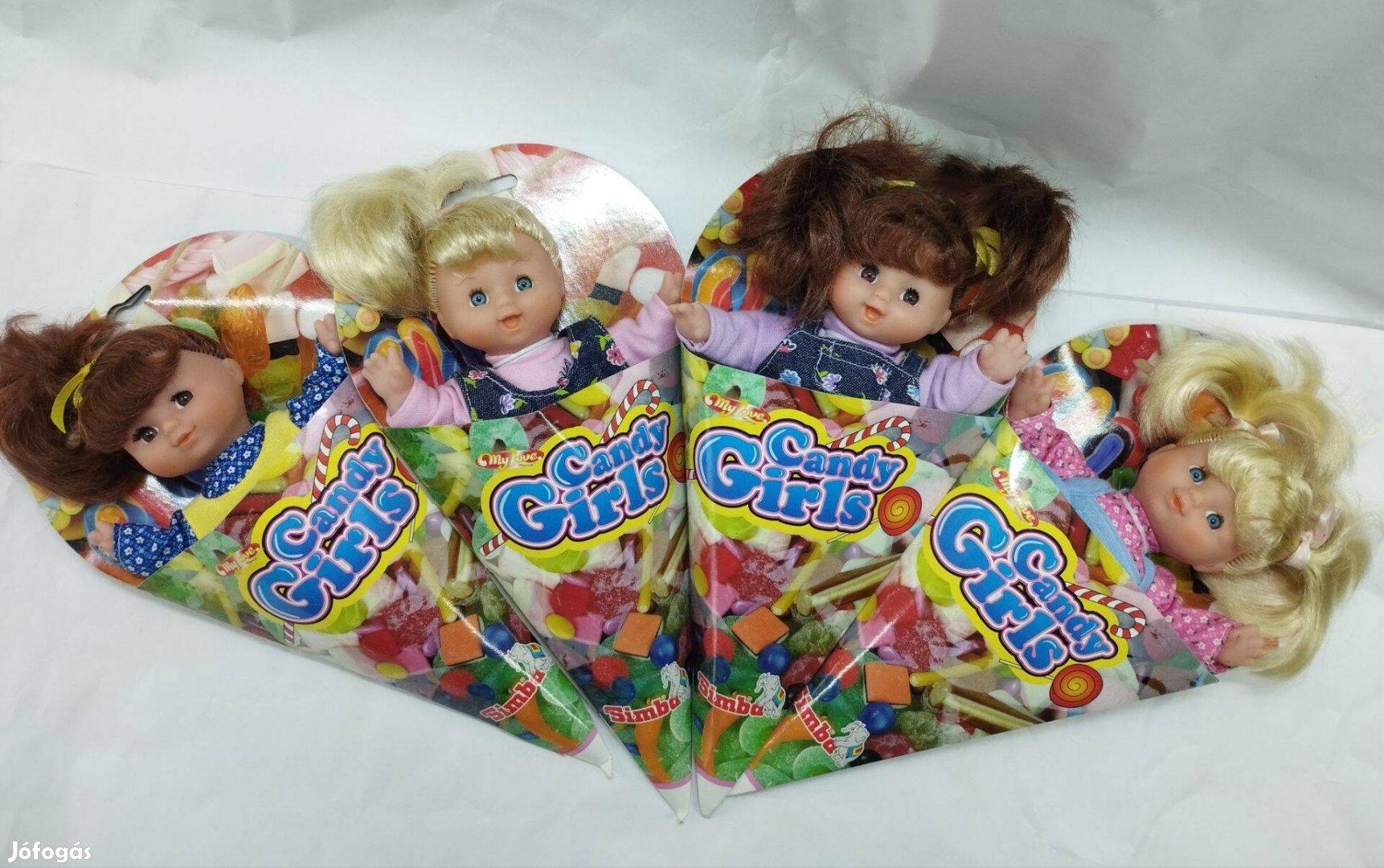 Candy Girls babák, új eredeti retró