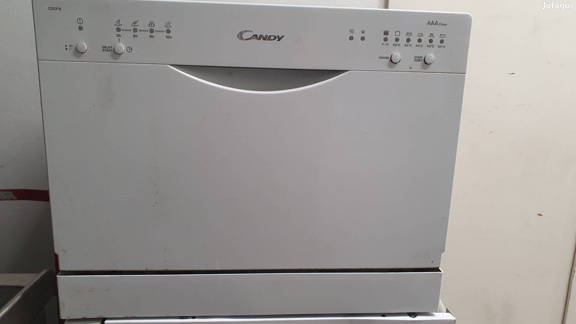 Candy mini 6.teritékes mosogatógép kihasználatlanság miatt eladó