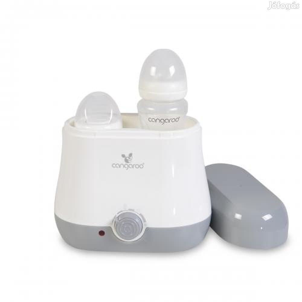 Cangaroo BabyDuo elektromos cumisüveg- és bébiétel-melegítő szürke