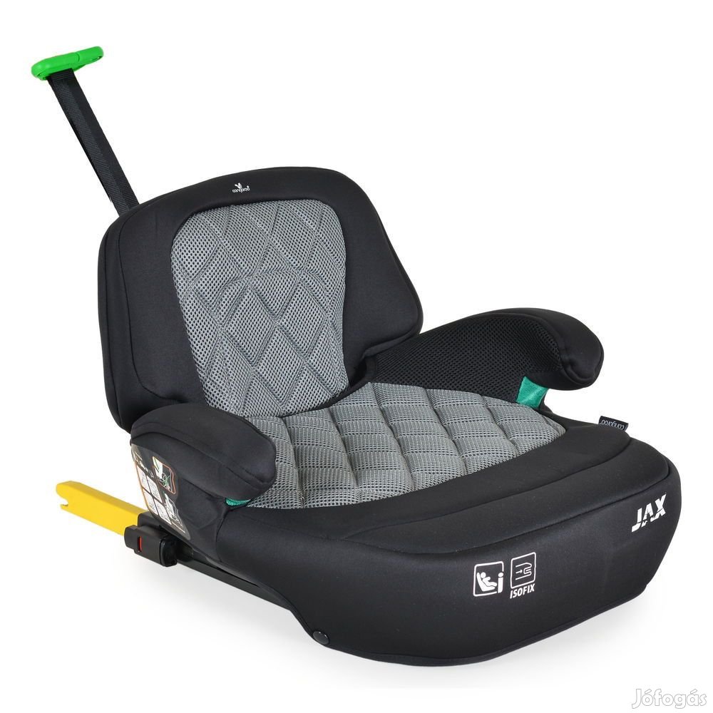 Cangaroo Jax autós ülésmagasító háttámlával 125-150cm Szürke