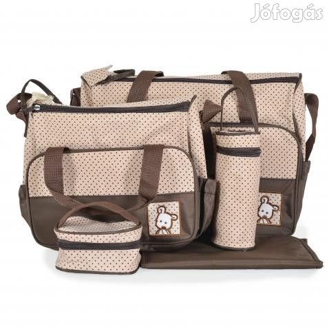 Cangaroo Stella kismama táska 5 db-os Bézs