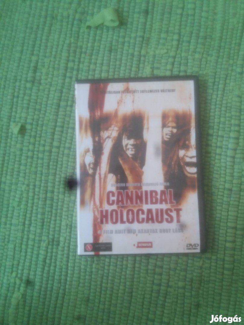 Cannobal Holocaust eredeti karcmentes DVD film eladó