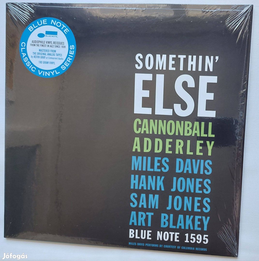 Cannonball Adderley - Somethin' Else LP (bontatlan!)