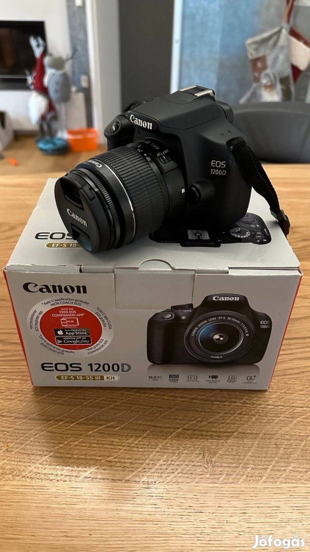Canon 1200D 4467expo, mint az új 74999FT Foxpost egyeztetés után!