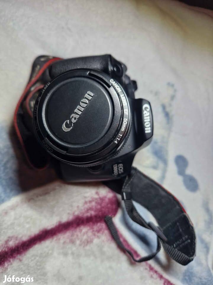 Canon 1300D50mm f 1.4 csak manuál fókusz!