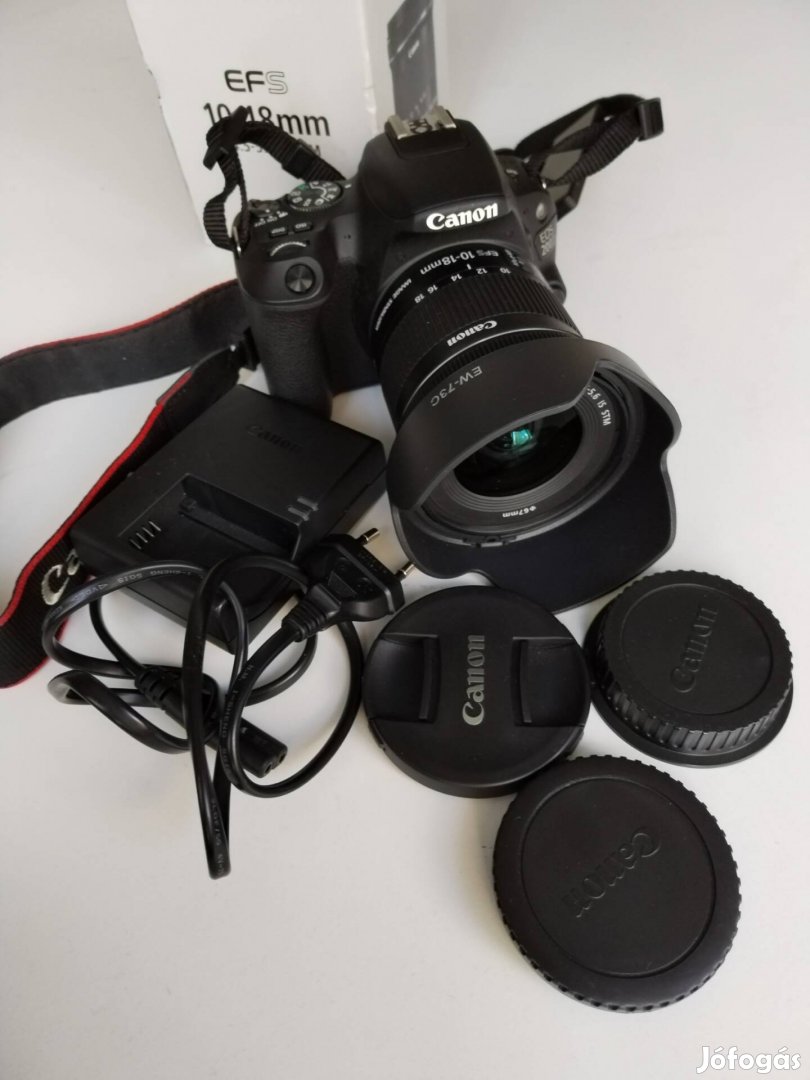 Canon 200d + Canon 10-18 EF-S nagylátószögű objektiv