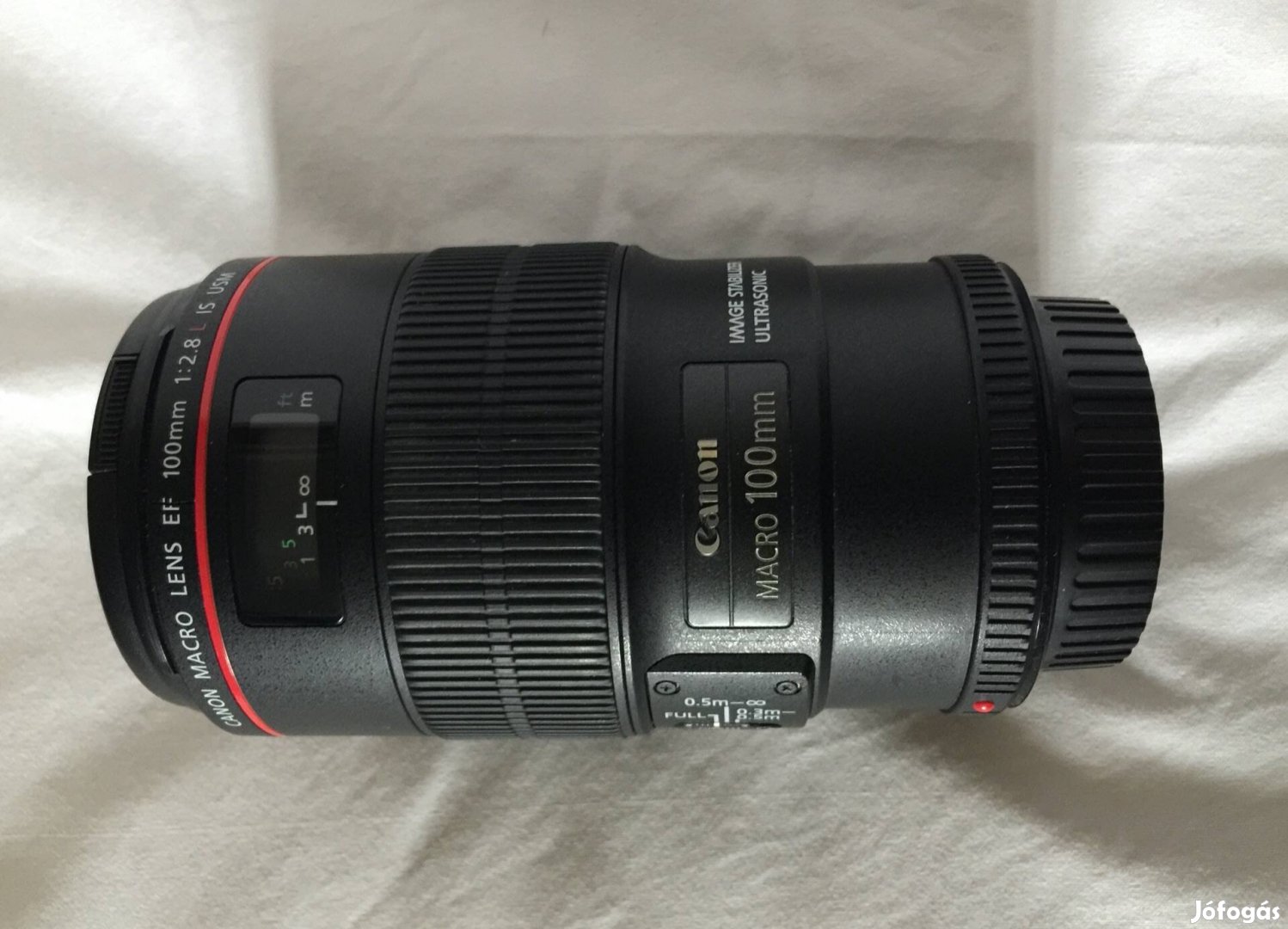 Canon 2.8/100 L Is USM macro objektív eladó