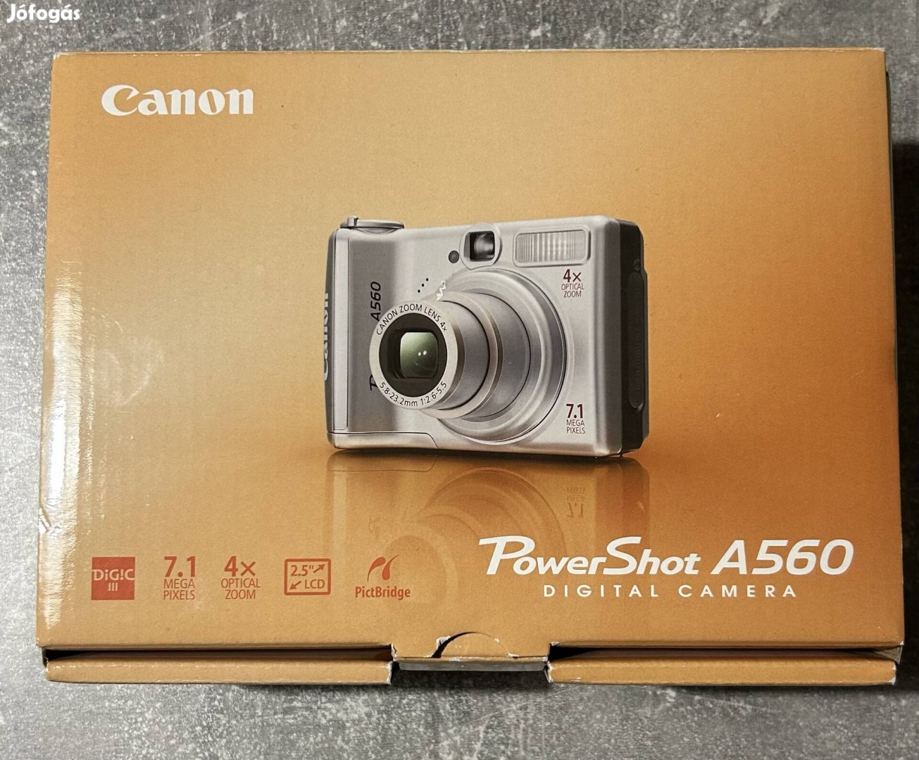 Canon A560 fényképezőgép eladó