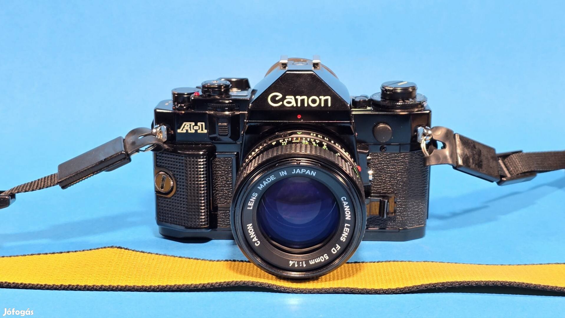 Canon A-1 fényképezőgép fd 1.4 50mm