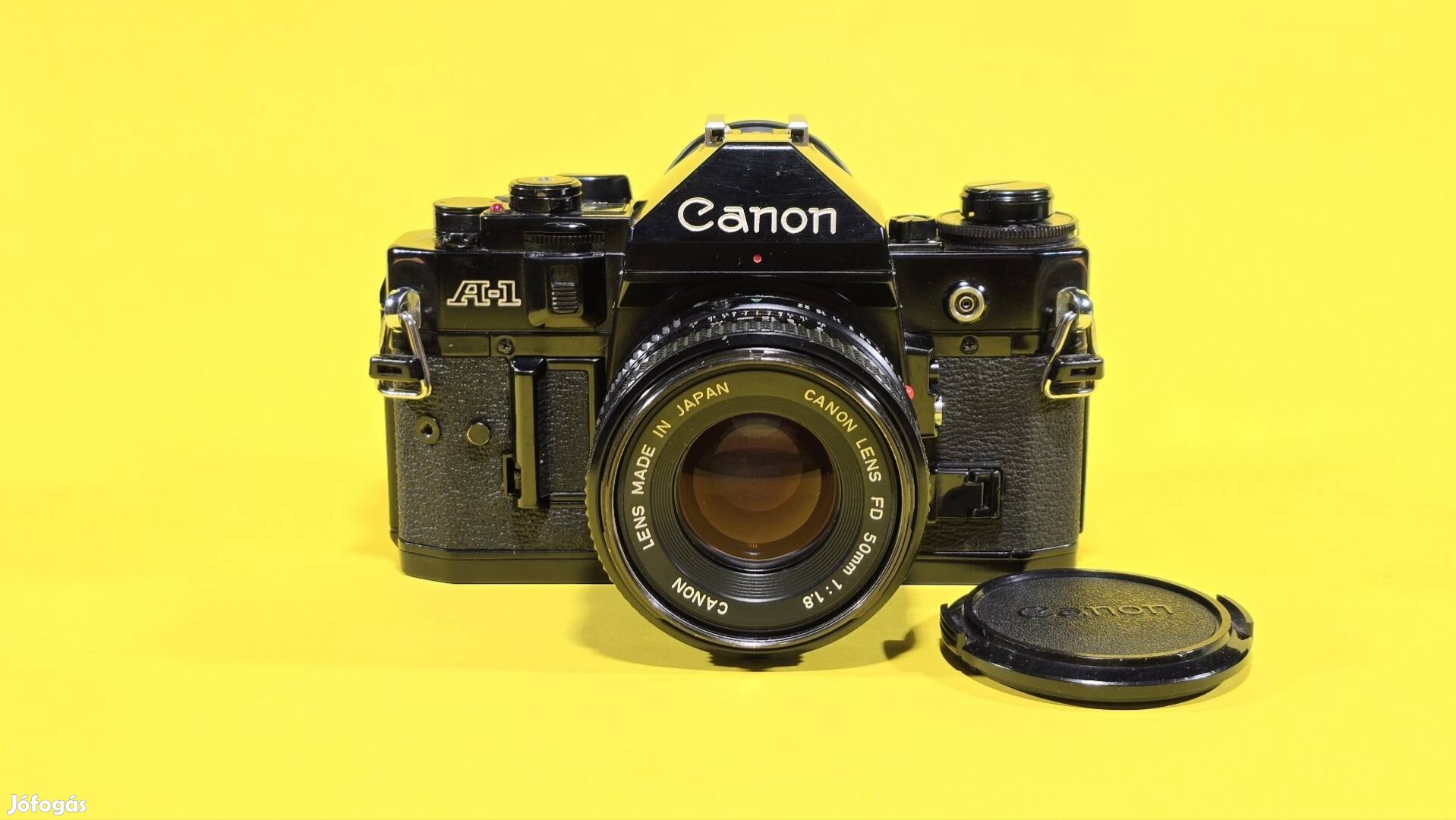 Canon A-1 fényképezőgép fd 1.8 50