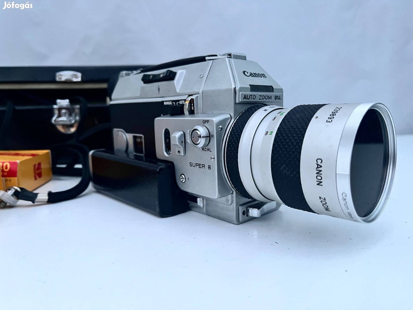 Canon Auto Zoom 814 Super8 kamera filmes analóg Super 8