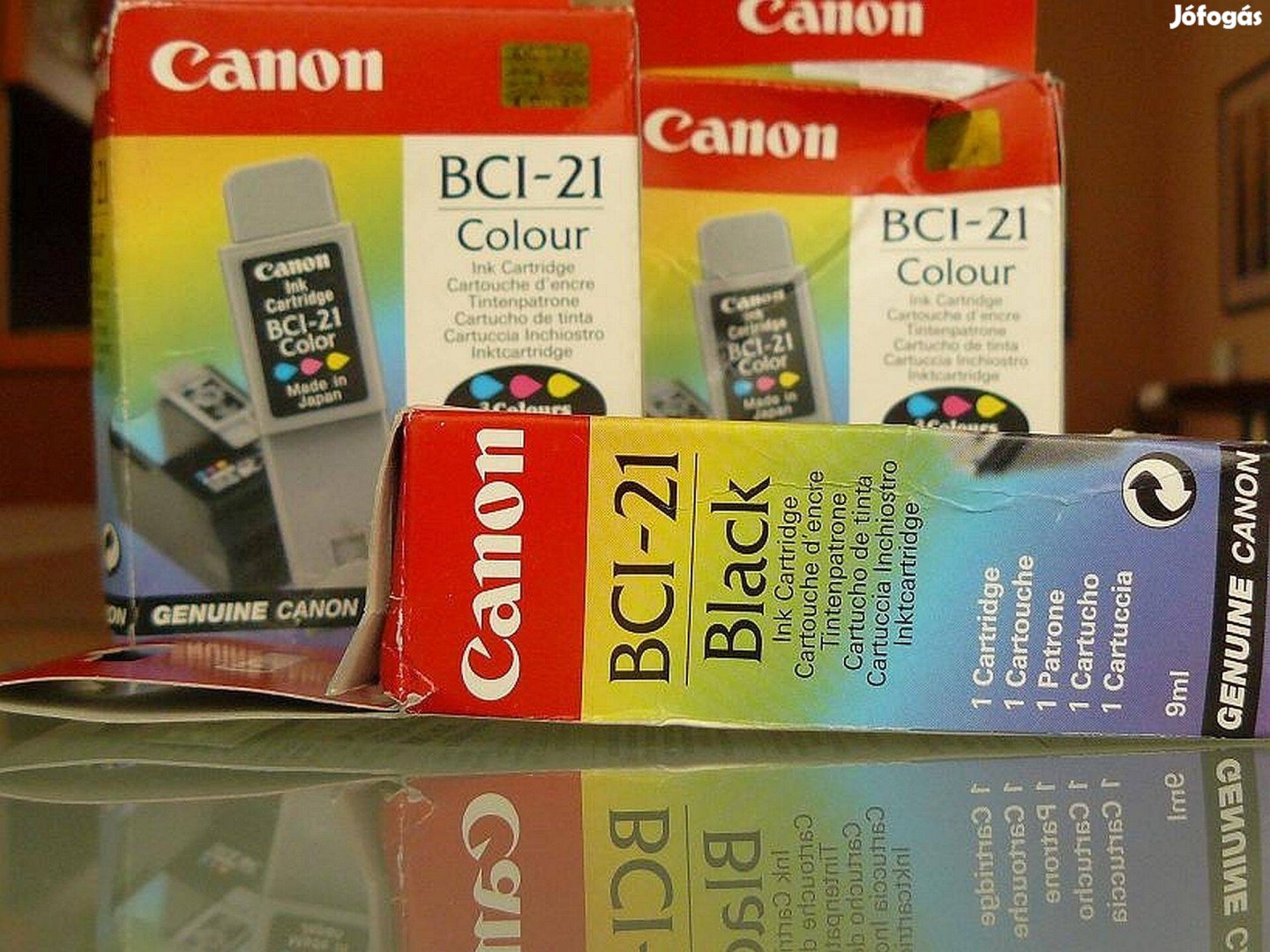 Canon BCI-21 , BCI21 , Canon BCI 21 , BCI21B tintapatronok = 999-Ft