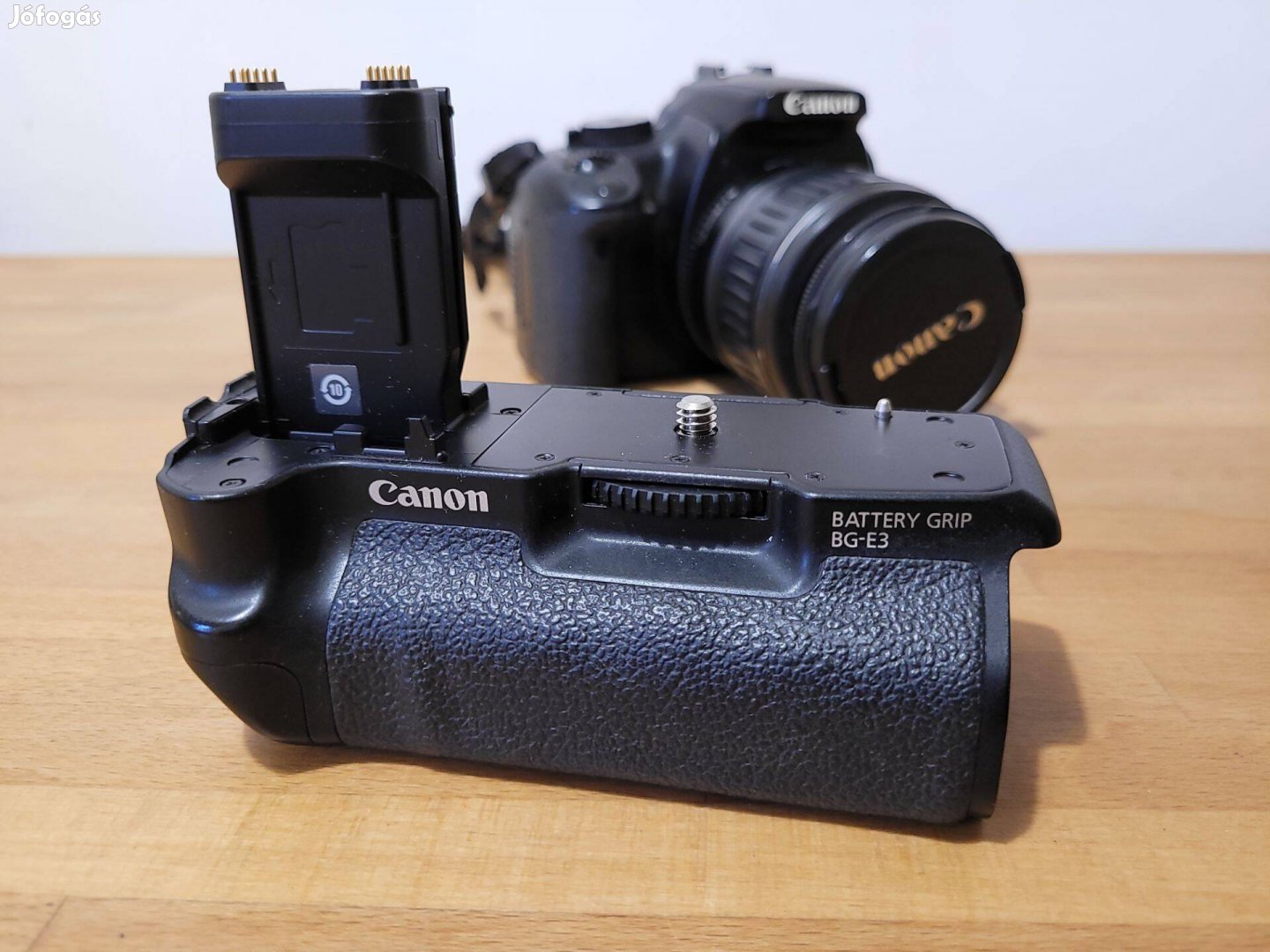 Canon BG-E3 gyári vertikális markolat / portrémarkolat