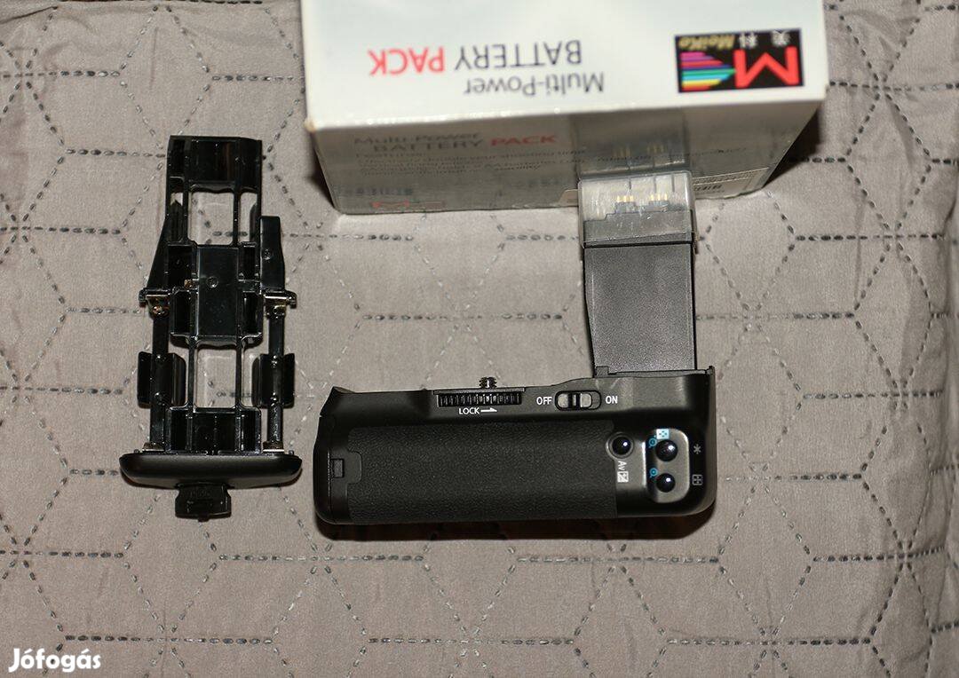 Canon BG-E8 markolat (grip for EOS 550D, EOS 600D, EOS 650D, EOS 700D)