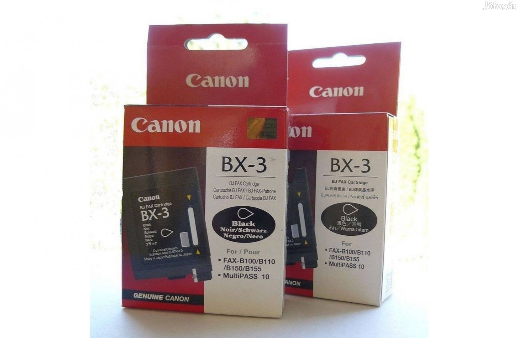 Canon BX-3 eredeti tintapatron ; canon BX3 faxpatron = 4.994.-Ft