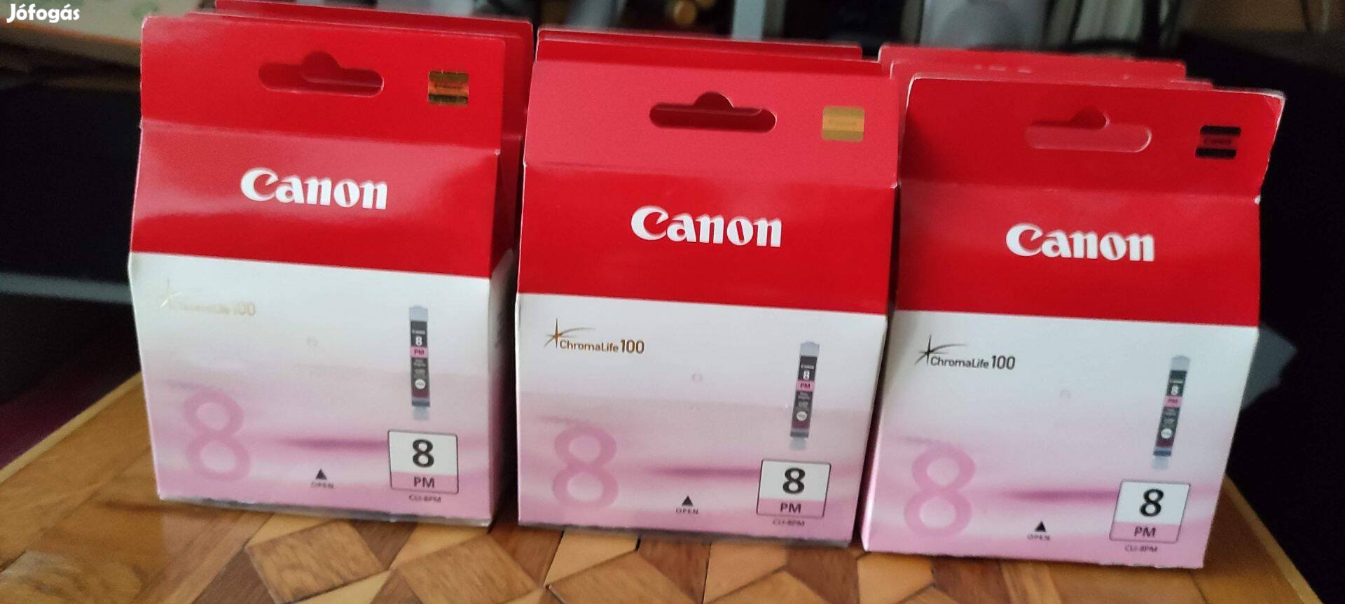 Canon CLI-8PM festék patron, 9db, originált, bontatlan