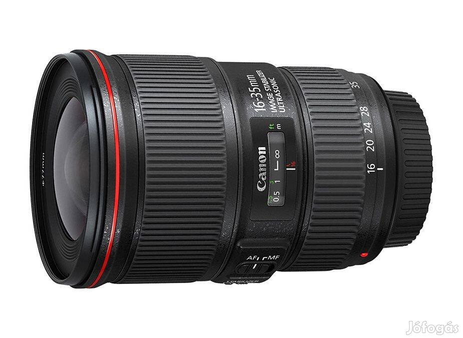 Canon EF 16-35 4 L Is USM objektív 16-35mm | 6 hó magyar garancia!